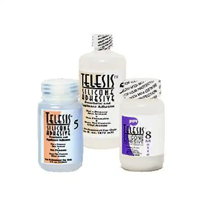 silicone-based prosthetic adhesives